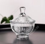 Сахарница с крышкой 225мл d11 h12см 