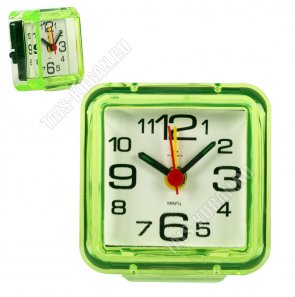 Будильник 7х7см 