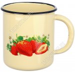 Клубника крем Кружка 1,0л (цил) (18) 