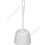 Ерш+подставка WC кругл, светл.серый (18) 