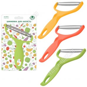 Шинковка д/капусты L17.5см, нерж,пласт.ручк (12) 