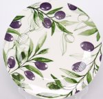 Оливки (полноцвет) Тарелка плоская d20см (72)