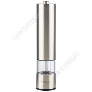 Мельница для специй электрическая h23см, нержавеющая сталь, батарейки АА 4шт (не входят в комплект), подарочная упаковка (50) 