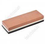 Брусок д/заточки ножей (18х6х3см),2-х сторон,черн/коричн,корунд (10) 