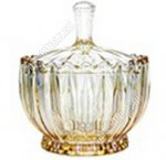 Медовый Ваза д/конфет,печенья 0,5л d15 h16см