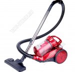 Пылесос 2600Вт. мощн.всас.450Вт,пылесбор.2,5л.(контейнер),красный 