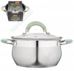 MENTOLO Кастрюля 2,6л d18см,ф.груша (6) 