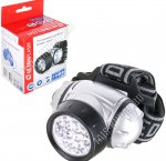 Фонарь налобн 14LED 0,7Вт,дневн.6500К,4режима (5) 