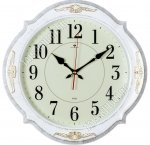 Часы (стекло/пластик) кругл.d40см 