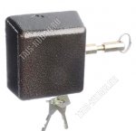 ЕРМАК Замок навесной 90мм,чугун,закален.дужка,тип ключа