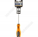 Отвертка Standart крестообр. PH1х100мм, магн.наконеч.,сталь CrV (12) 