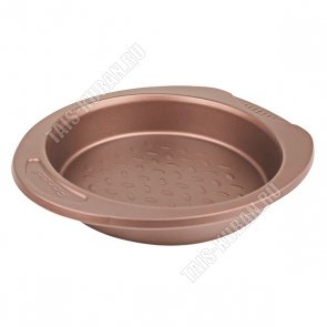 Kortado золотист.корич Форма д/запекан, кругл d19,5см,угл.сталь 0,6мм (12) 