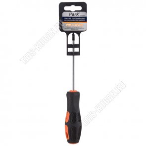 Отвертка. крест. PH1х100мм, двухкомп. рукоят,магнит.жало 