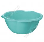 Миска ф./цветок голуб 2,5л (d24 h10см) (48) 