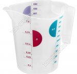 Кувшин мерн 1,0л (13х16 h18см) прозр (21)
