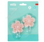 Vetta Крючок самоклей, пп+металл, н-р 2шт (3,5х3,5см) 