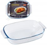 Форма д/запекания, прямоугольная, с ручками 2,7л 34,4х22,3 h6см 