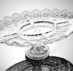 Менажница 5-ти секционная на ножке 36х23см 