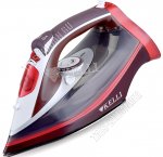 Утюг керам. подошв. 2400Вт пар 25г/вода 300мл,верт.отпар,рег.t, защит.от перегрев, самоочист,термо и паро рег,красн/фиол. (10) 