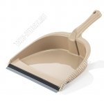 Совок мягкая кромка 23х18см,горизон.руч L13см ,бежевый (60) 