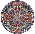 Арабеска/Восточная сказка Тарелка плоская d25.5см (5/30) 