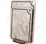 НАБОР мрамор серый 2шт на подставке 24х18/29х22см с подвесом