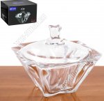 Сахарница с крышкой (квадрат) 0,6л 16х16 h18см 