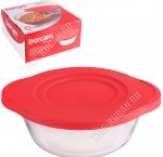 Форма с пластиковой крышкой, кругл 0,84л (4)