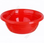 Таз кругл. 14л (d44 h13см) красный (10) 