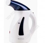 Отпариватель ручной 2000Вт для воды 500мл,белый с синим (8) 