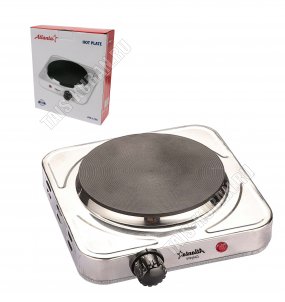 Плита электрическаяя 1конфорка, серебристый (5) 