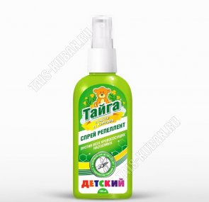 ТАЙГА BABY Спрей от комаров 100мл (12) 