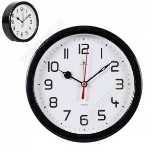 Будильник кругл. d15см 