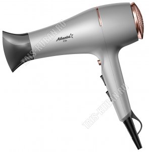 Фен 2200Вт 2ск,3режима,серый (10) 