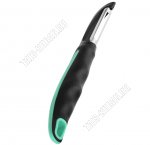 Shape Овощечистка продольная (нержавеющая сталь+пластик) L19 3х2,5см,черно-бирюзовый (12) 