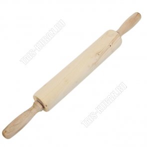 Берёза Скалка L42 d5см с вращающимися ручками (1) 