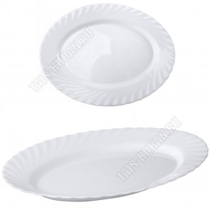TRIANON WHITE Блюдо овальное 35см (6) Франция 