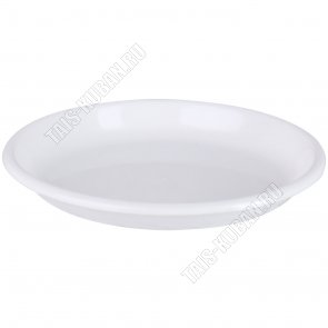 Тарелка плоск. (d18,5 h2,5см) белый (30) 