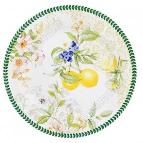 Лимоны Тарелки набор 2шт d26см 