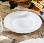TRIANON WHITE Тарелка плоская d15,5см