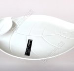 Белье Блюдо 2х секционное 40х24 (ф.листок) б/уп (5/20)