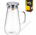 Кувшин 1,8л с нержавеющей крышкой-фильтром,жаропрочный (12)