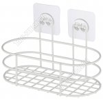 .WHITE белый Корзинка настен,овал L20х9,8 h13,5см (20)