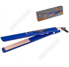 Выпрямитель для волос 50Вт, 9режимов, синий/бежевый (12) 