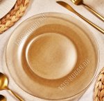 Тарелка INVITATION BRONZE б/уп d26см, плоская (12)
