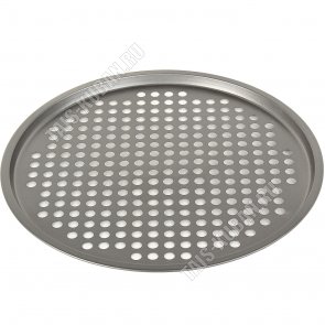 Форма д/пиццы d33см,перфорир.дно,черн (2) 