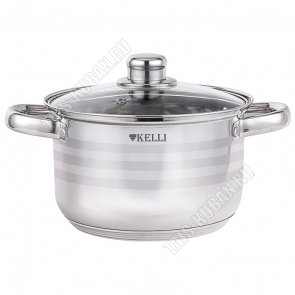 Silver Кастрюля 6,2л d26см,ф.цилиндр (4) 