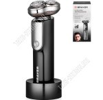 Эл.бритва роторная (аккум) 3Вт,бат.800m/Ah,графит (20)