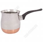 Турка (кофеварка) медн.дно 0,85л бакел.руч,нерж (36) 