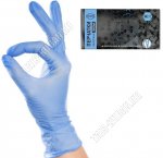 Перчатки ВИНИЛОВЫЕ (голуб) р-р M, н-р 100шт (10) 